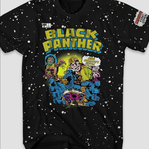 Other - Black panther graphic tshirt large new marvel